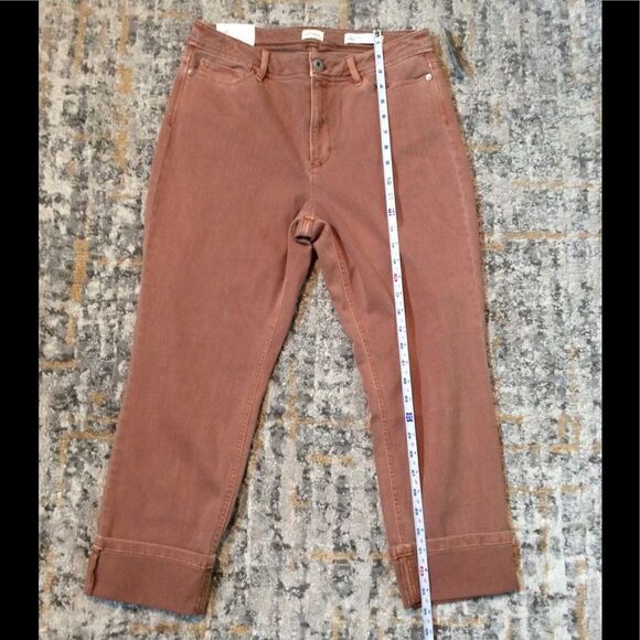 J.JILL CROPPED JEANS! NWT! SIZE 10P - Picture 4 of 9